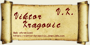 Viktor Kragović vizit kartica